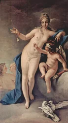 Venus and Cupid
